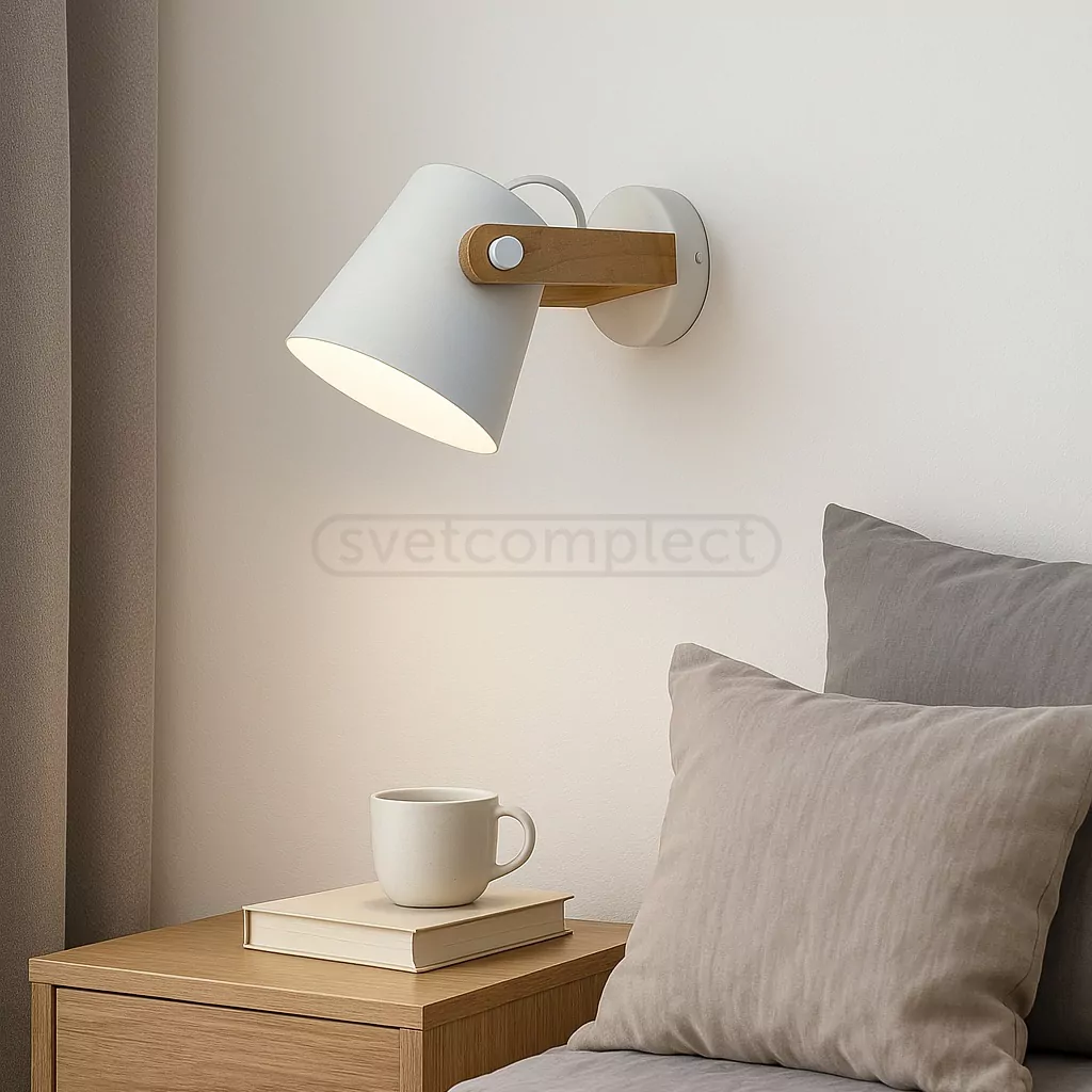 Бра VOLOSHKA WLC 1xGX53 білий LIGHT SET