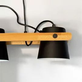 Стельовий підвіс VOLOSHKA RL 3xGX53 max.12W чорний LIGHT SET