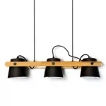 Стельовий підвіс VOLOSHKA RL 3xGX53 max.12W чорний LIGHT SET