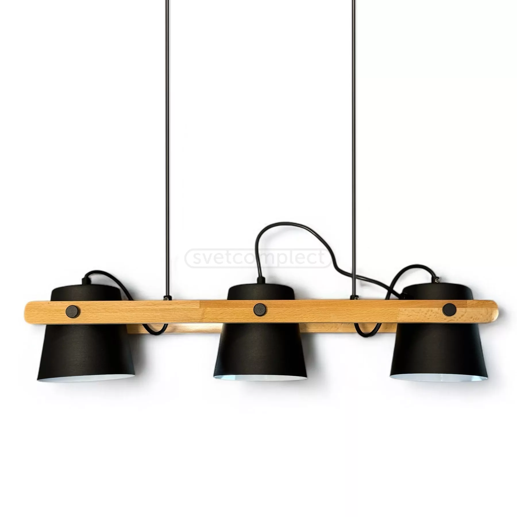 Стельовий підвіс VOLOSHKA RL 3xGX53 max.12W чорний LIGHT SET