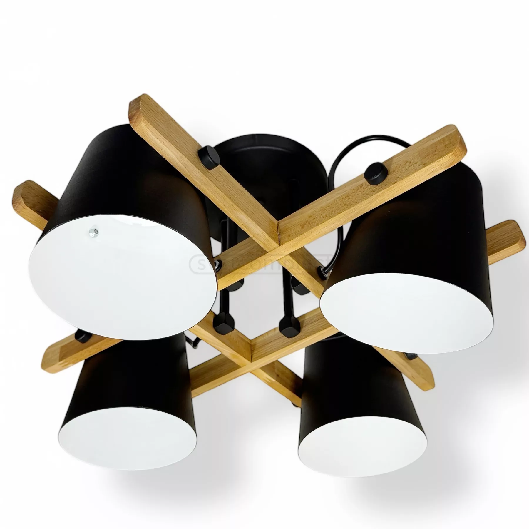 Люстра стельова VOLOSHKA СRL 4xGX53 max.12W чорний LIGHT SET