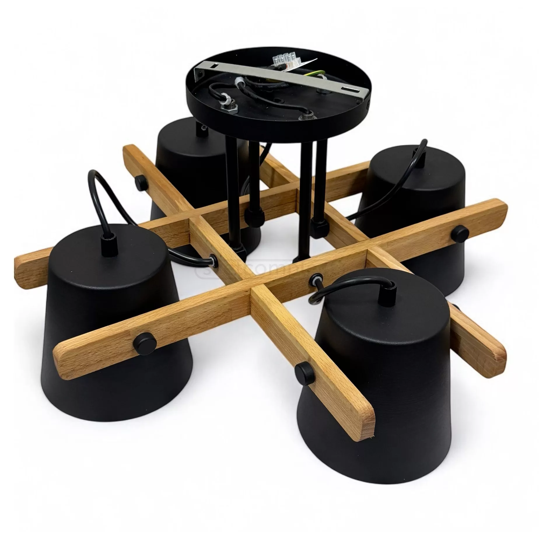 Люстра стельова VOLOSHKA СRL 4xGX53 max.12W чорний LIGHT SET