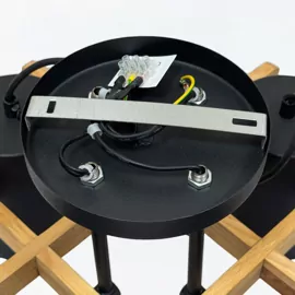Люстра стельова VOLOSHKA СRL 4xGX53 max.12W чорний LIGHT SET