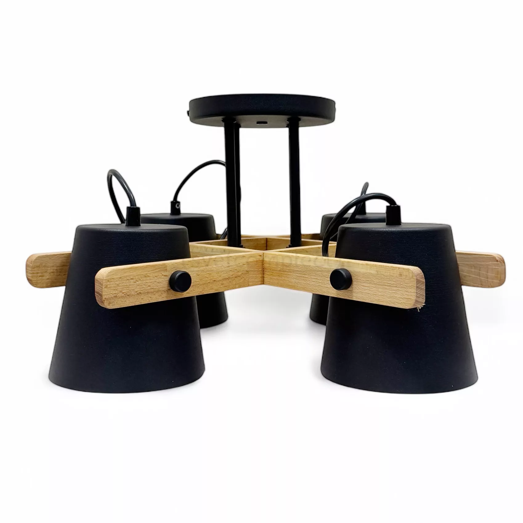 Люстра стельова VOLOSHKA СRL 4xGX53 max.12W чорний LIGHT SET