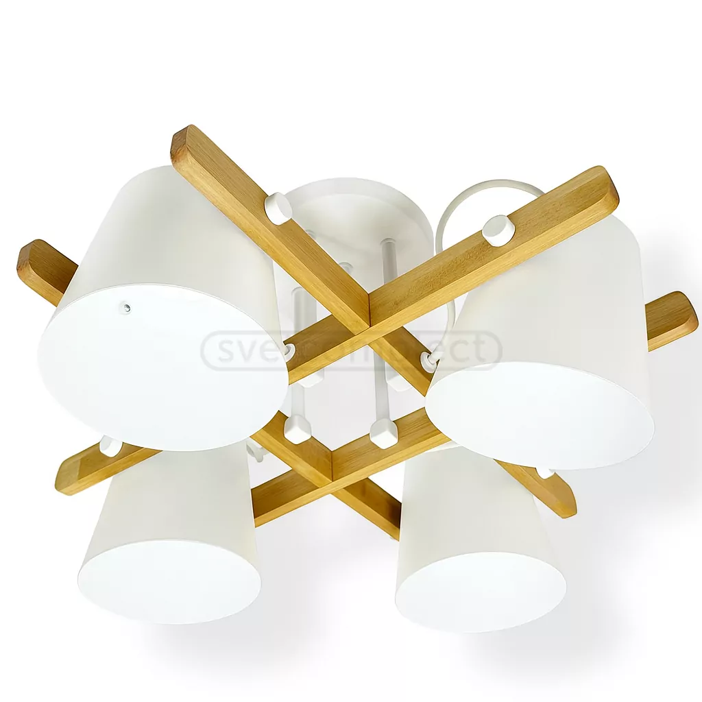 Люстра стельова VOLOSHKA СRL 4xGX53 max.12W білий LIGHT SET