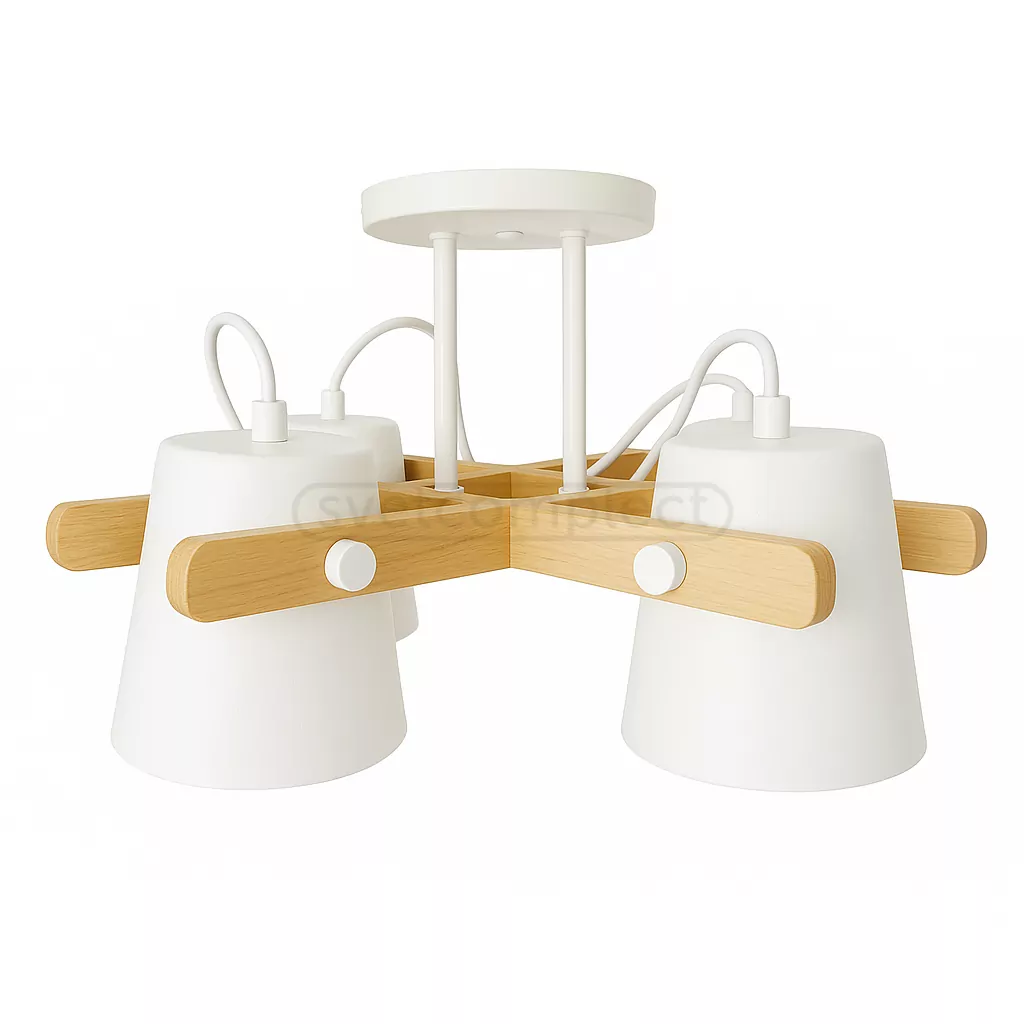 Люстра стельова VOLOSHKA СRL 4xGX53 max.12W білий LIGHT SET