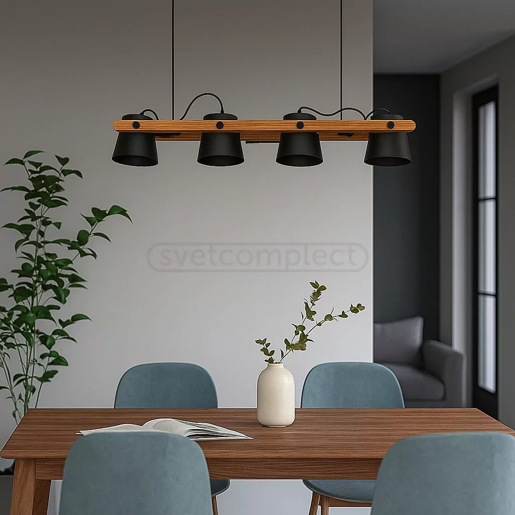 Стельовий підвіс VOLOSHKA RL 4xGX53 чорний LIGHT SET Стельовий підвіс VOLOSHKA RL 4xGX53 чорний LIGHT SET