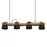 Стельовий підвіс VOLOSHKA RL 4xGX53 чорний LIGHT SET