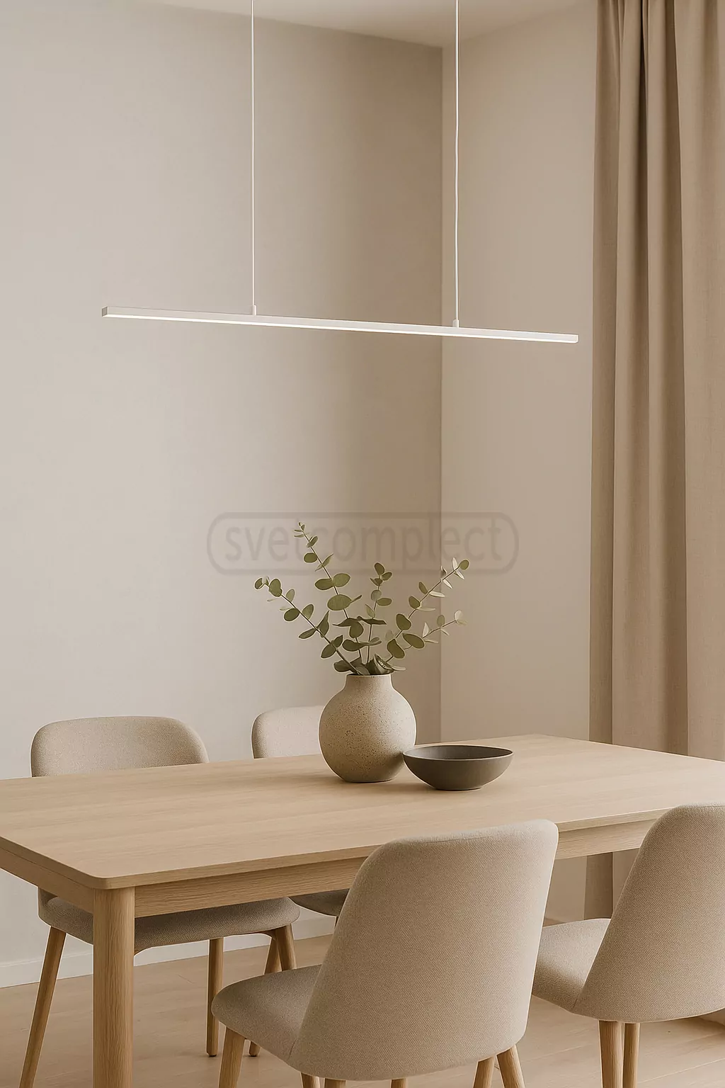 Світильник світлодіодний LED LILEYA LS120 30W RC білий LIGHT SET