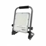 Ліхтар LED EC20495 ECOLIGHT 30W 5000К 900Лм, 3000MAh, алюміній, сір.