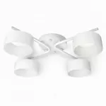 Люстра DUSHA MS228 - 4 x GX53. max.12W. 540х140mm, метал/скло, білий/молочний, LIGHT SET