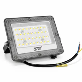 Прожектор світлодіодний LED SHPAK D-30W 6500K, IP65, 123x148x23,8мм,сірий,алюміній LIGHT SET