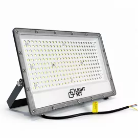 Прожектор світлодіодний LED SHPAK D-150W 6500K, IP65, 300x224x25мм,сірий,алюміній LIGHT SET