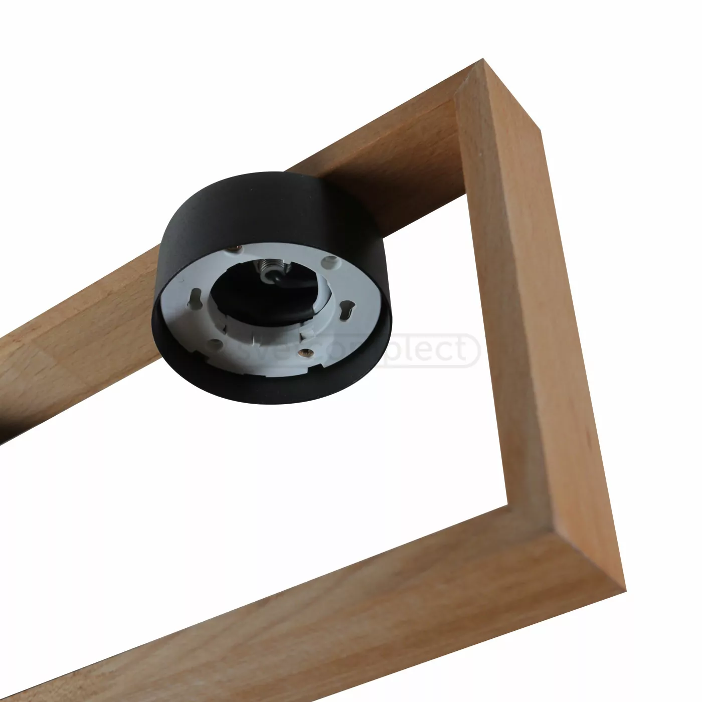 Подвес СВЕТКОМПЛЕКТ RL Marco 5x12 Вт GX53 чорный/дерево