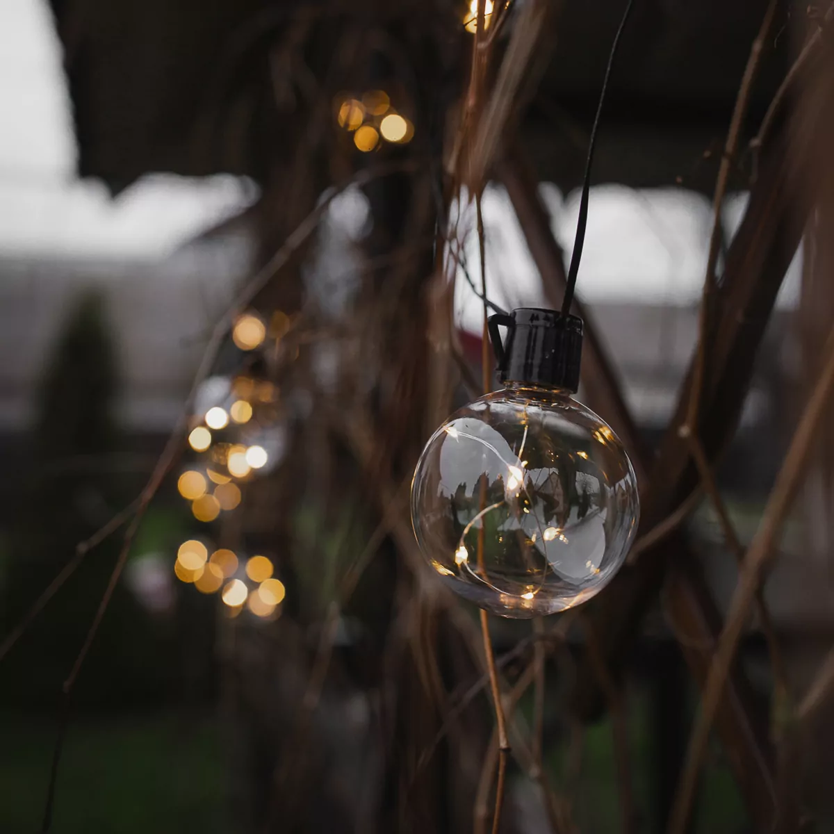 Гірлянда DX9500 10 LED 7,5м IP44 3xAA з таймером