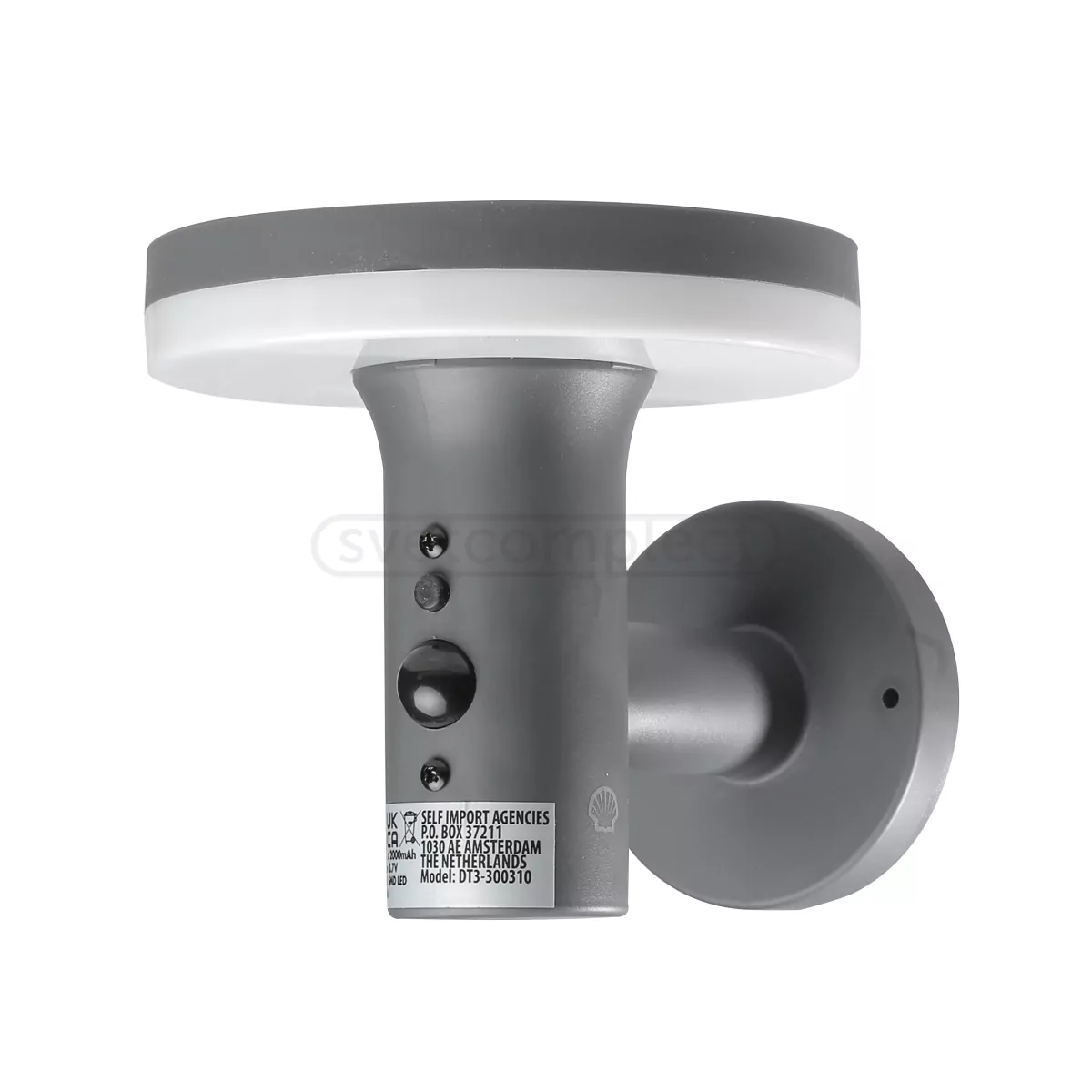 Світильник зовнішній на сонячній батареї Shell KO LED IP44 з датчиком руху