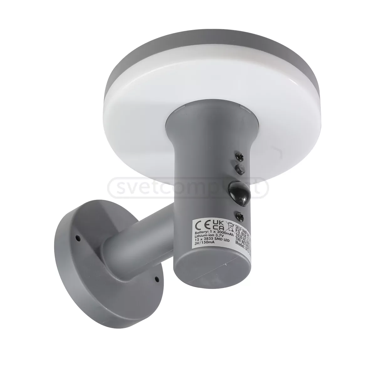 Світильник зовнішній на сонячній батареї Shell KO LED IP44 з датчиком руху