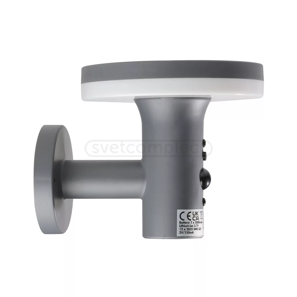 Світильник зовнішній на сонячній батареї Shell KO LED IP44 з датчиком руху