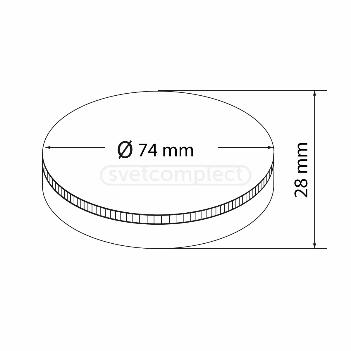 LED Лампа GX53 12W 4500K LED CONCEPT  LED Лампа GX53 12W 4500K LED CONCEPT