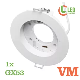 Світильник точковий VM 01 GX53 білий LED CONCEPT
