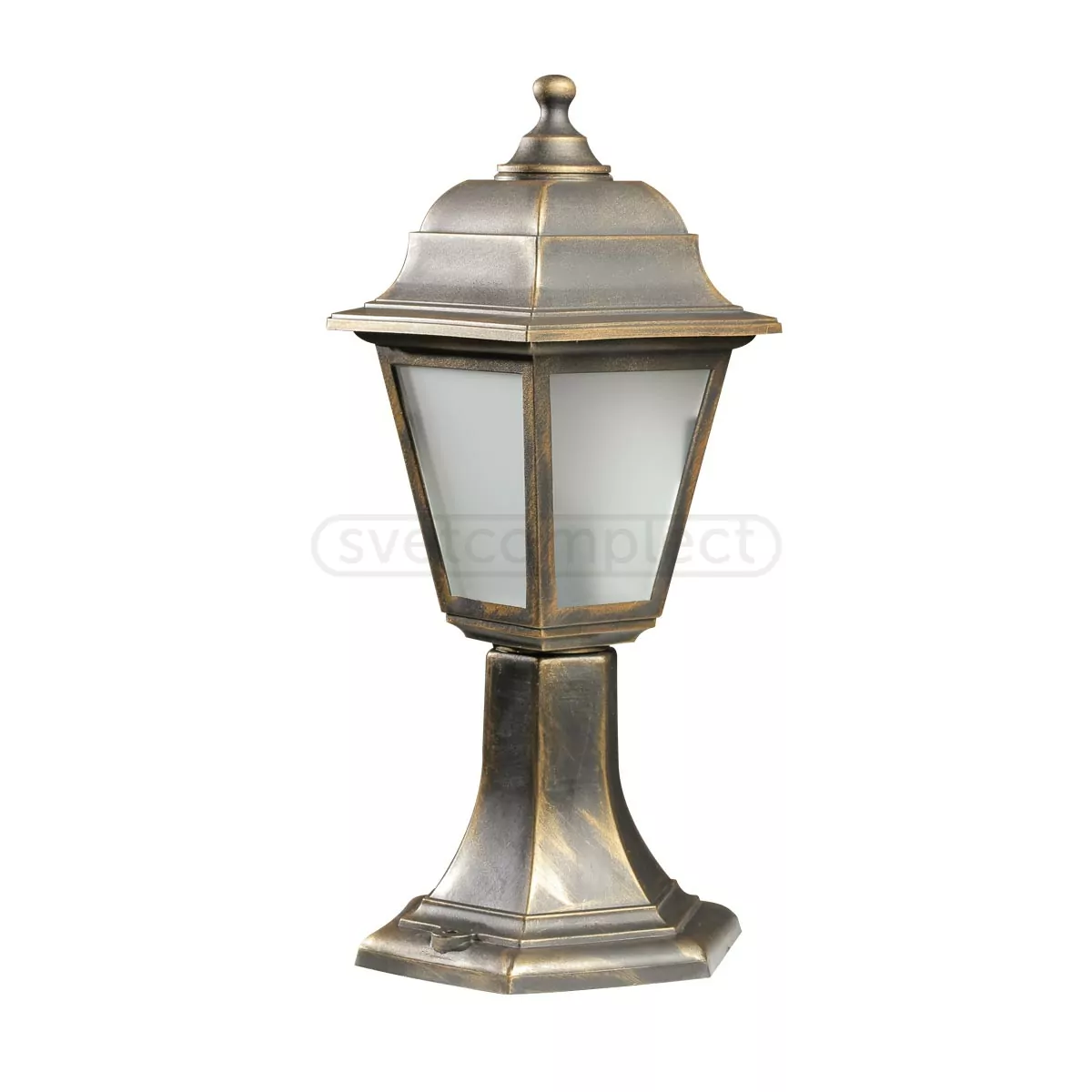 Світильник парковий підлоговий КАНТРІ НГ04 антична латунь
