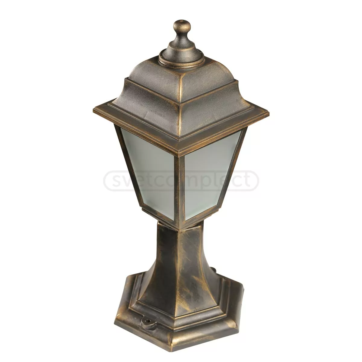 Світильник парковий підлоговий КАНТРІ НГ04 антична латунь