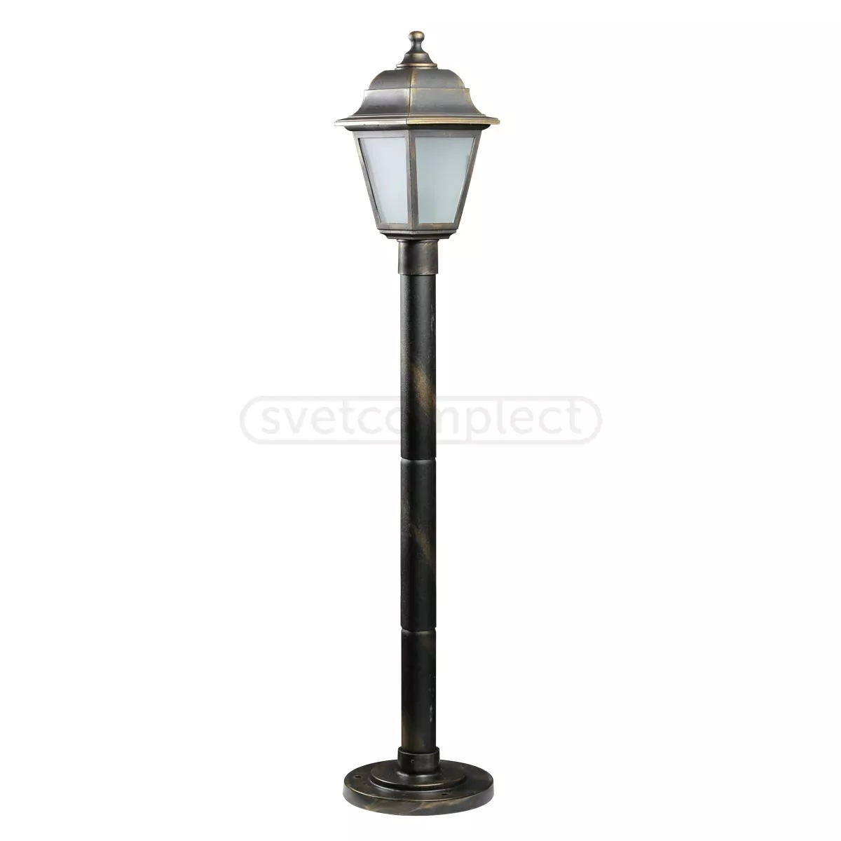 Світильник парковий підлоговий КАНТРІ НТ04-1000мм антична латунь