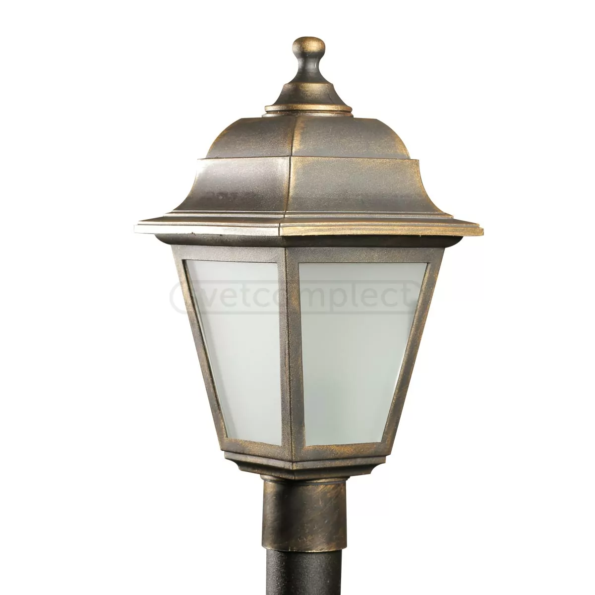 Світильник парковий підлоговий КАНТРІ НТ04-1000мм антична латунь