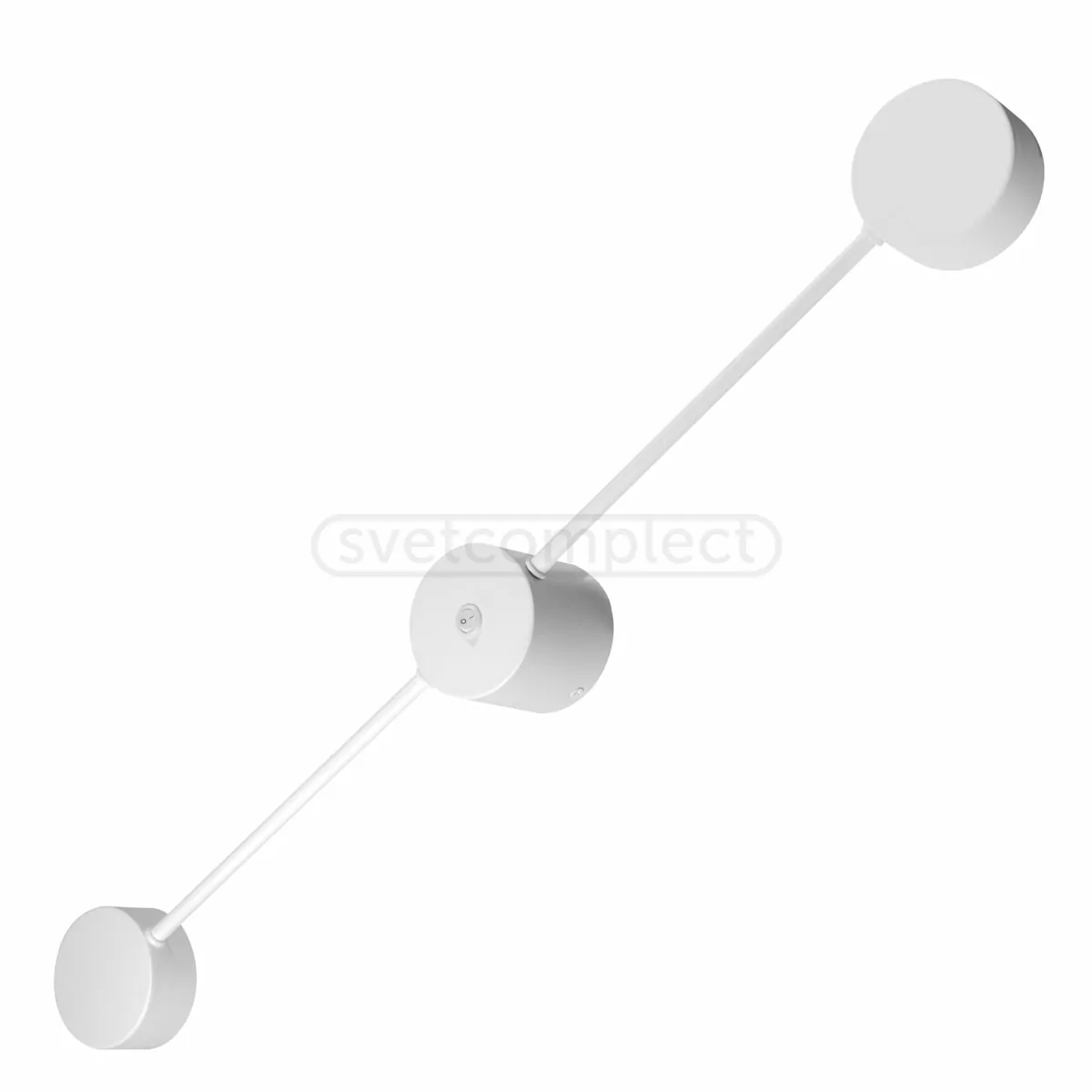 Бра СВЕТКОМПЛЕКТ G TIME 2хGX53 WH