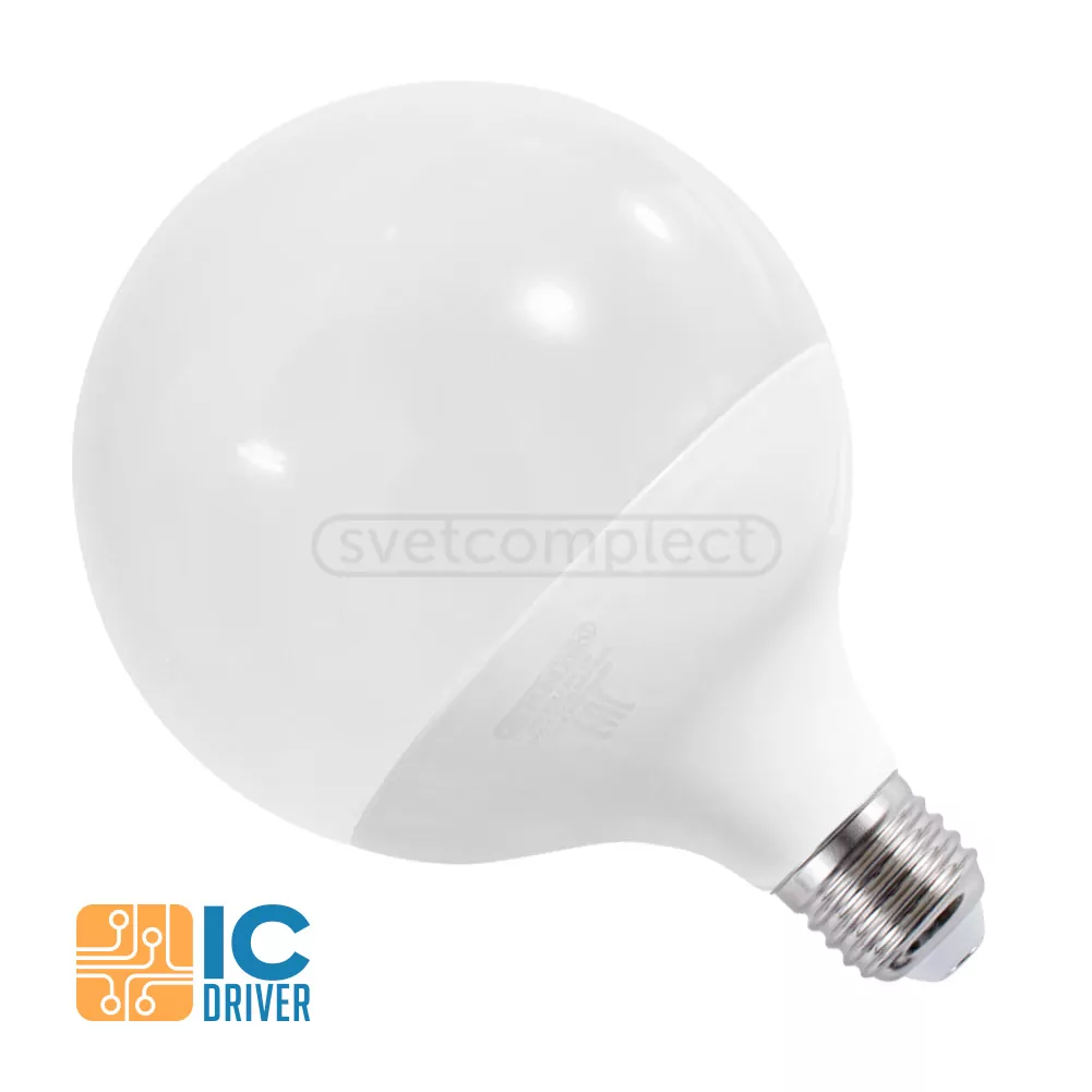 Лампа LED Светкомплект G125 E27 А 20W 4500K Лампа LED Светкомплект G125 E27 А 20W 4500K