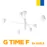 Люстра СВЕТКОМПЛЕКТ G TIME F 6xGU5.3 WH