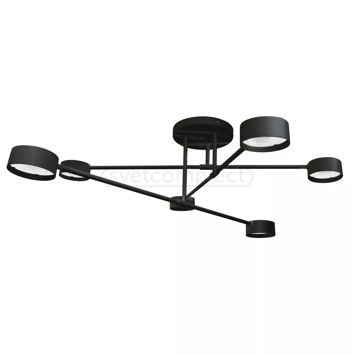 Люстра G CORK  6xGX53  BK чорний Люстра G CORK  6xGX53  BK чорний