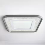 Світильник CHAYKA LED 669010 106W RC,6550Lm,3000-6500К,500x500x60mm,алюм.плас.акр.біл.сір.LIGHT SET