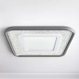 Світильник CHAYKA LED 669010 106W RC,6550Lm,3000-6500К,500x500x60mm,алюм.плас.акр.біл.сір.LIGHT SET
