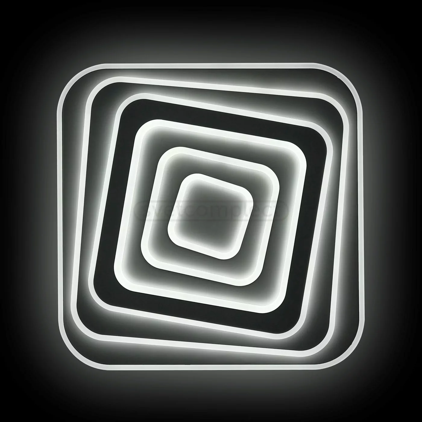 Світильник світлодіодний ACR 5353 4S RGB 144 RC 144W WH RC з пультом ДК