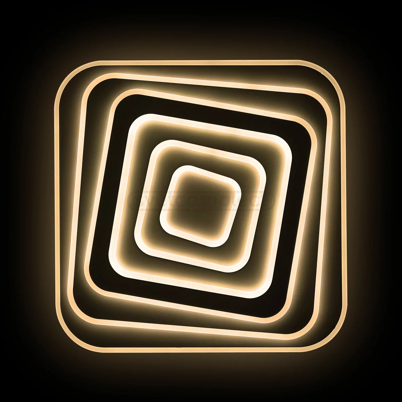 Світильник світлодіодний ACR 5353 4S RGB 144 RC 144W WH RC з пультом ДК