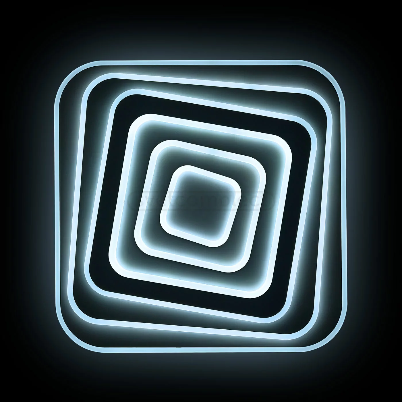 Світильник світлодіодний ACR 5353 4S RGB 144 RC 144W WH RC з пультом ДК