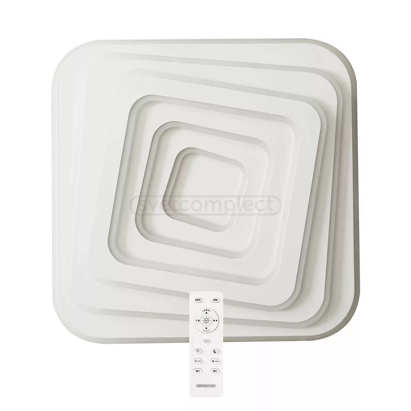 Світильник світлодіодний ACR 5353 4S RGB 144 RC 144W WH RC з пультом ДК