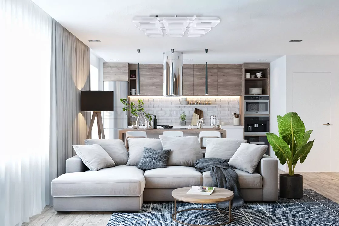 Світильник LED HOME II CS 169 OP 169W WH IR RC