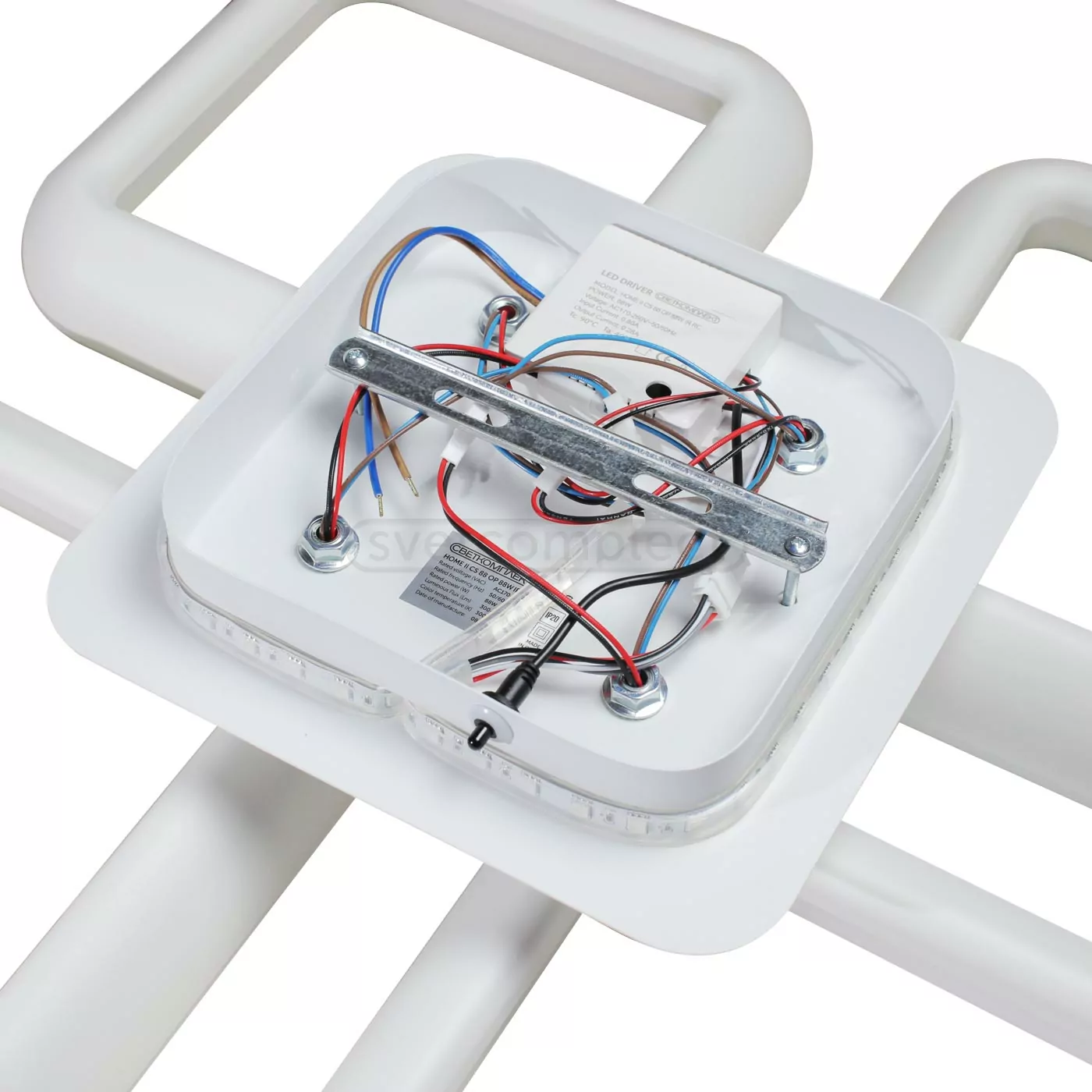 Світильник LED HOME II CS 88 OP 88W WH IR RC