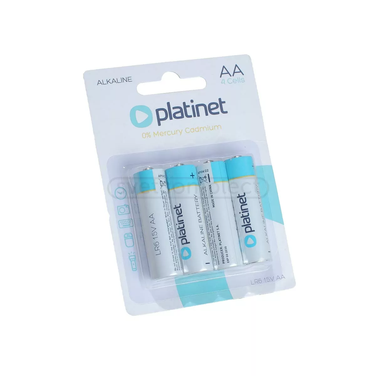 PLATINET батарейки ALKALINE PRO LR06 тип AA 4шт PLATINET батарейки ALKALINE PRO LR06 тип AA 4шт
