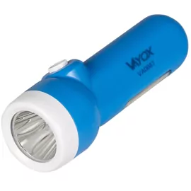 Ліхтар LED VA0087  1W, акум.500mAh, пластик, синій, LIBOX 