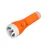 Фонарь LED LB0185  3W, акум.1500mAh, пластик, оранжевий, LIBOX
