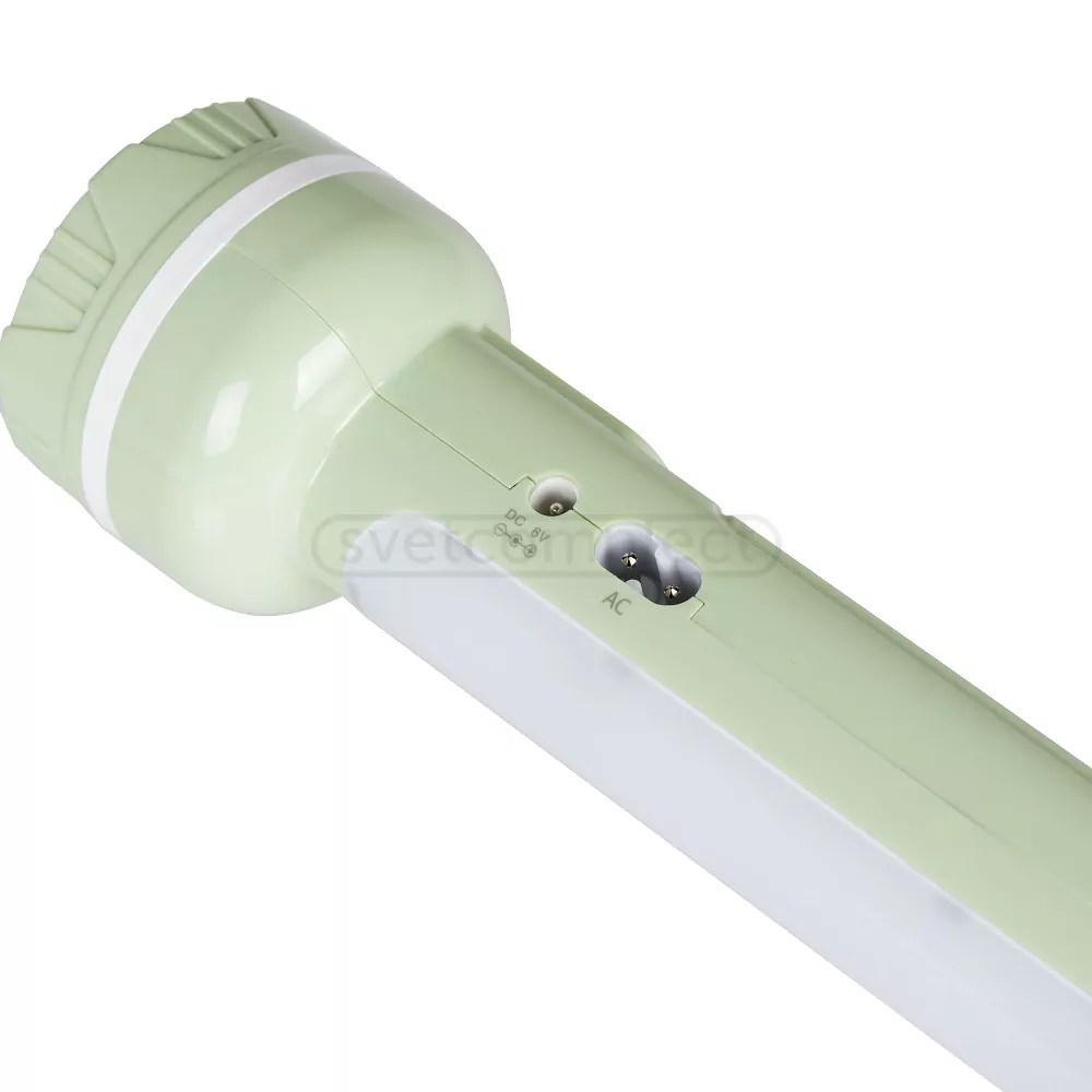 Ліхтар LED VA0063  1W, акум.1000mAh, пластик, салатовий, VAYOX