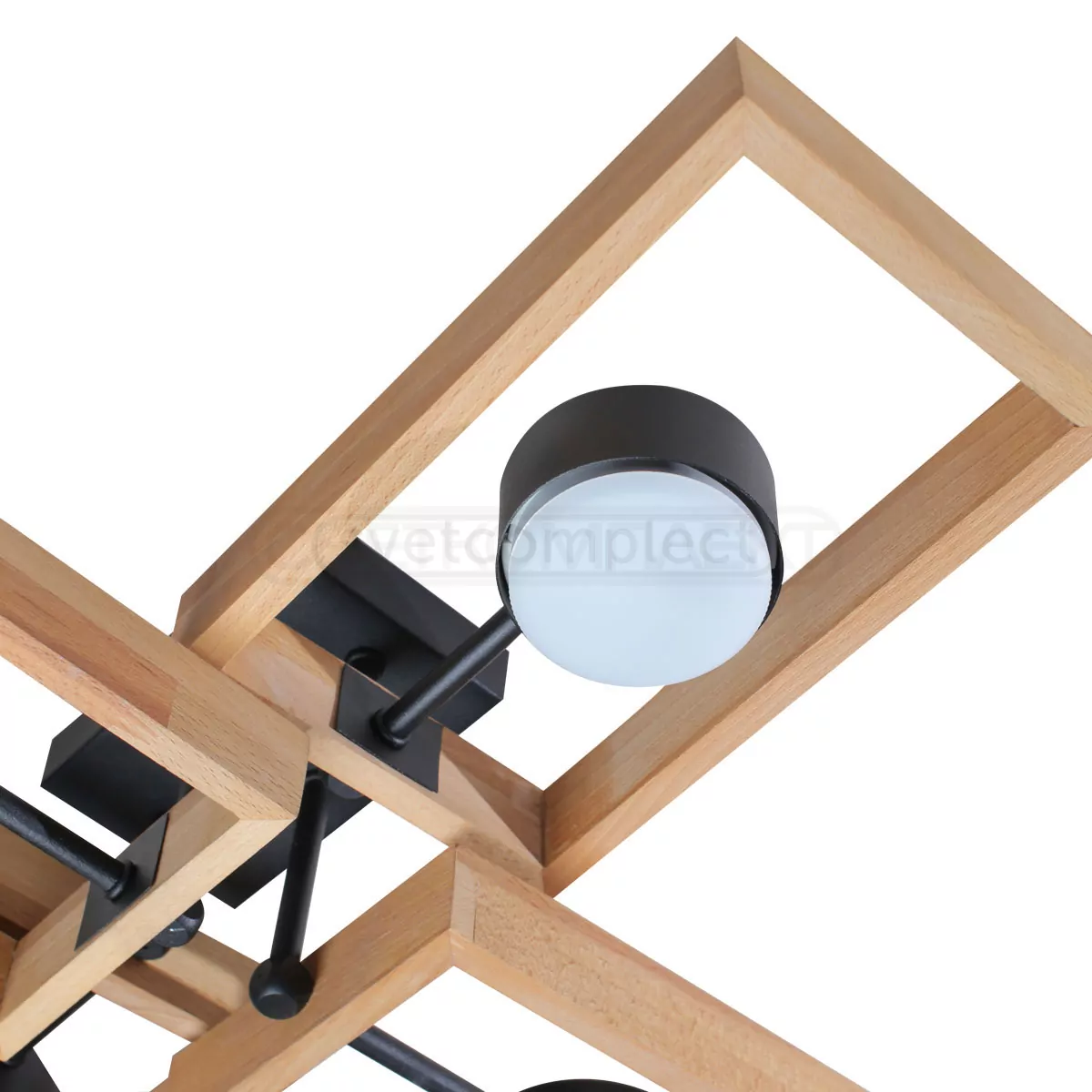 Люстра стельова KARPATY 4xGX53 чорний LIGHT SET 