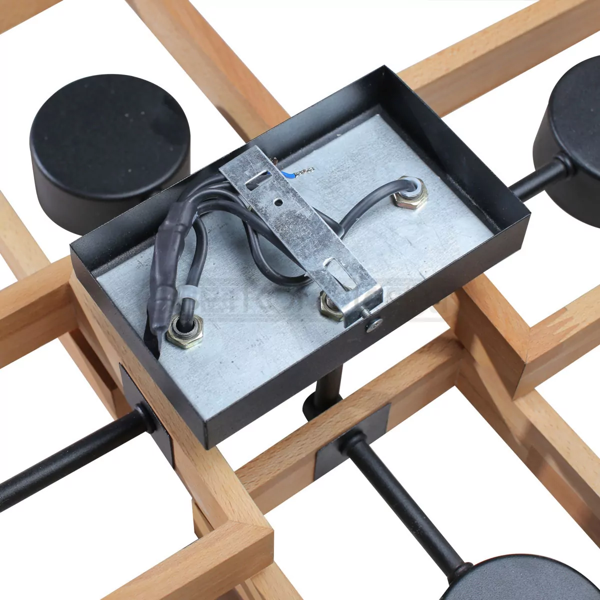 Люстра стельова KARPATY 4xGX53 чорний LIGHT SET 