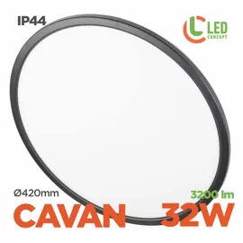 Світильник LED CAVAN R 420 32W BK LED CONCEPT
