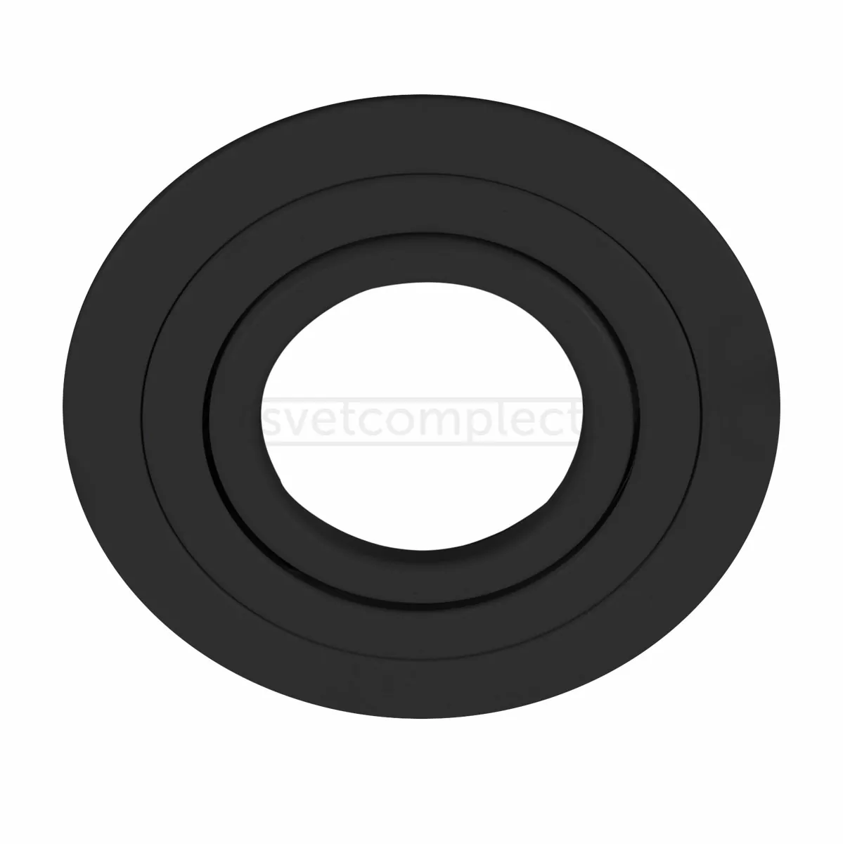 Світильник точковий HDL-AT 01 ВK Slim (1 box 3 psc) чорний СВЕТКОМПЛЕКТ