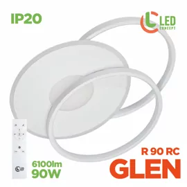 Світильник світлодіодний LED GLEN R 90 RC Ø500мм LED CONCEPT