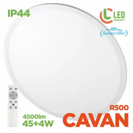 Світильник LED CAVAN R 500 45+4W RGB Backight WH LED CONCEPT